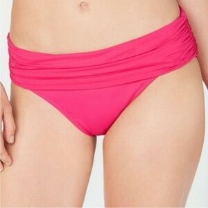 Lauren Ralph Lauren Hipster Bikini Swim Bottom orchid pink size 16 NWT